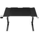 Genesis Spēļu galds Holm 120 Modular NDS-2248, 70-90cm, 120cm, 75cm, MDF, regulējams augstums, kabelis, apgaismojums