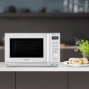 Brīvi stāvoša mikroviļņu krāsns ar grilu un keramisko pamatni 20 L 800 W Sudraba MG 20 Cube 03325 Caso