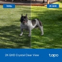 Nutikas juhtmevaba turvakaamera, TP-Link, Tapo C425, 4 MP, F/2.1, IP66, H.264, MicroSD kuni 512 GB