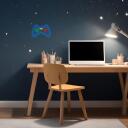 Manta M&auml;ngupult SNL55MT, 5W, 5V, 2m kaabel, 3xAA, Kollane, Punane, Roheline, Sinine, Integreeritud LED pirn