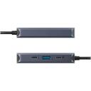 HyperDrive Next 4-port USB-C keskjaam HD4001GL, 1 HDMI, 10 Gbps USB-A, 10 Gbps USB-C, 100 W PD 3.0, sinine