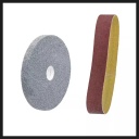 Stacionārais lentes slīpētājs TC-US 350, EINHELL, 4466154, 350 W jauda, regulējami darba atbalsti, iekļauts slīpē&scaron;anas disks un lentes.