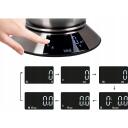 Eldom Кухонные весы Ideal IK3701, 5кг, 1г, 1.8л чаша, автоматическая калибровка, функция тарирования, ЖК-дисплей