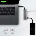 Axagon USB centras HMC-5G2 10Gbps, 2x USB-C, 2x USB-A, 1x HDMI, 100W PD, 105 x 40 x 12 mm