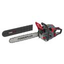 Chainsaw 56.5cc, POWERPLUS, POWEG2030, 2-stroke engine, 500 mm cutting width, 24.7 m/s speed