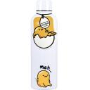 Paladone Gudetama ūdens pudele PP13291GUD, 500ml, nerūsējo&scaron;ais tērauds, balta, oficiāli licencēts produkts