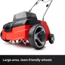 Bezvadu skarifikators / aerators, EINHELL, 3420660, 31 cm darba platums, 3 dziļuma iestatījumi, 2x18V akumulatori nepiecie&scaron;ami