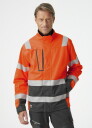 Hi-vis Alna 2.0 stretch jacket, CL3, orange/black, M, Helly Hansen, 77220_269-M, 83% polyester, 14% cotton, 3% elastane, 320 g/m&sup2;