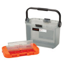 18V gręžtuvas ir priedai 2x1.5Ah 400mA 78 priedų rinkinys dėžėje BCKSB04-QW BLACK DECKER