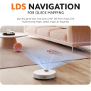 Putekļu sūcējs robots ar mitro un sauso tīrīšanu S40 EU 10000 Pa 5200 mAh ar 0.52 L putekļu tvertni balts BHR084AEU Xiaomi