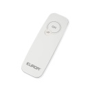 Eurom Golden 1800 Comfort RC infraraudonųjų spindulių terasos &scaron;ildytuvas laukui 1800W IP65 nuotolinis valdymas montuojamas ant sienos iki 20m2 sidabrinė