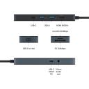 Hyper HyperDrive Flex 8 Port USB-C dokk HD4102BKGL, 1 HDMI port, must