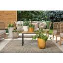 Lamela Lillepott Mira 9159079, 25cm, 297mm, 6.2L, &uuml;mmargune, kollane, plastmass