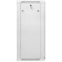 Lanberg Seinale paigaldatav rack WF01-6622-10S, 600mm, 600mm, 22U, 60kg, IP20, klaasuks, 2 ventilaatoriavahet, 4 vertikaalset riba