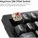 Keychron клавиатура V3U-D3 8000 Гц, Bluetooth 5.3, RGB LED, 4000 мАч, 660 ч времени работы от батареи, PBT клавиши