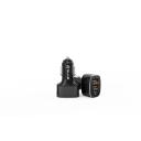 Tellur Auto laadija FCC9 TLL151281, 56W, 9A, 2xQC 3.0, PD20W, DC 12-24V, l&uuml;hisekaitse, &uuml;lekoormus, &uuml;lepinge, &uuml;lekuumenemine