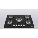 Iseasy gaasipliit MGBG-775, 5 p&otilde;letit, 1x1 kW, 2x1.75 kW, 1x2.7 kW, 1x3.3 kW, klaaspind, NG/LPG