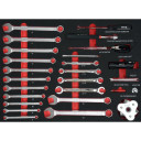 Roller Cabinet With Tool Inserts 162Pcs YT-55280 YATO