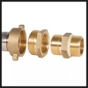 Sūkņa aksesuārs, EINHELL, 4173640, 7 m stabils 25 mm diametra sūk&scaron;anas &scaron;ļūtene ar misiņa savienojumu