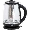 Camry | Kettle | CR 1290 | Standard | 2200 W | 2 L | Plastic/glass | 360&deg; rotational base | Black/Transparent