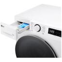 Lg Pesumasin kuivati F2DR508S1W, 8 kg, 1200 RPM, 5 kg, auru funktsioon, LED ekraan, valge