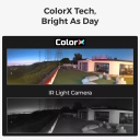 Āra un Iek&scaron;telpu 4K bezvadu WiFi akumulatora novēro&scaron;anas kamera ar krāsu nakts redzamību un IP66 aizsardzību Balta Argus Series B740X BWB4K01W Reolink