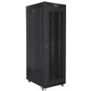 Lanberg montaažiraam FF01-8027-23BL, 27U, 800x1000mm, must, 1.5mm raami paksus, 6 jahutusventilaatorit