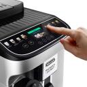 Delonghi Magnifica Evo ECAM310.80.SB, 1450 W, 15 bar, 1.9 L, 13 gėrimų, automatinė pieno sistema, TFT ekranas