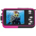 Easypix Zemūdens kamera W3027 10033, 5MP, 30MP, 4x digitālā tālummaiņa, ūdensizturīga līdz 3m, USB-C, 1920&times;1080