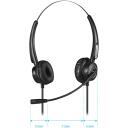 Sandberg Ausinės 126-13, 2.1m, USB, 30mm, 20-7000Hz, 2.7mm mikrofonas, 50-16000Hz, -40dB