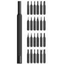 Супер практичный набор прецизионных отвёрток с 24 стальными S2 битами и алюминиевым выдвижным футляром 16×6.7×1.7 cm серый BHR4680GL Xiaomi