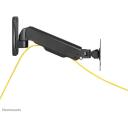 Neomounts monitori seinakinnitus WL70-440BL11, 17-32 tolli, 9 kg, VESA 75x75-100x100 mm, gaasivedru, 135&deg; kallutus, 360&deg; p&ouml;&ouml;ramine