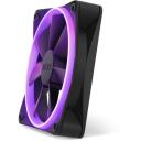 Nzxt Вентилятор RF-R12SF-B1, 120mm, 50,18 cfm, 27,5 dB, RGB, 4-pin, 500-1800 rpm, активное охлаждение