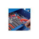 Pļau&scaron;anas un kombinēto knaibu komplekts "Basic 3", KNIPEX, 00 20 01 V12, 4 knaibas ar putu ieliktni
