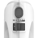Bosch Rokas mikseris MFQ24200, 400 W, balta, 1.4 m, 2 uzgaļi, 4 ātrumi, turbo režīms