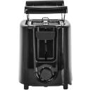 Mesko Toaster MS 3220, 750 W, 2 pesa, plastkorpus, must, 6 pruunimisastet, automaatne v&auml;ljal&uuml;litus