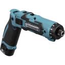 Makita Аккумуляторная отвертка DF012DZ, 7,2В, 2-скоростная, с LED подсветкой, 1/4" шестигранник