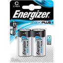 Energizer Aku Max Plus C E301324200, Alkaline, C, 2 tk, ilma laadijata