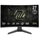 MSI MAG 274CF X24, 27", 1920 x 1080, FHD, 240 Hz, 0,5 ms, kumer, 16:9, 300 cd/m&sup2;, 4000:1, VA