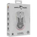 White Shark Juhtmevaba m&auml;ngurihiir WGM-5012 LIONEL-W, 10 000 DPI, 6 nuppu, USB 2.0, 500 mAh, RGB valgustus