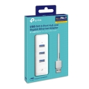 USB 3.0 3-Port Hub ir Gigabit Ethernet Adapter 2 in 1, TP-Link, UE330, 4 USB-A 3.0 prievadai, 1 Gigabit Ethernet prievadas