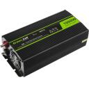 Green Cell Keitiklis INV18, 1000W, 2000W, 24V, 230V, apsaugos nuo srovės smūgių, perkaitimo apsauga