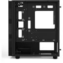 Zalman Datoru korpuss ZM-T4 PLUS BLACK, 385x208x425mm, 3.9kg, mATX/Mini-ITX, 1x120mm ARGB ventilators, 4xPCI