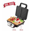 Camry | Waffle Maker | CR 3046 | 1600 W | Number of pastry 2 | Belgium | Black/Stainless Steel