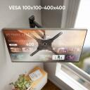 Onkron крепление для телевизора M4-B, 32-65", 35 кг, VESA 100 x 100 - 400 x 400 мм, угол наклона -5 - 8&deg;, черный