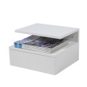 Naktsskapītis ASHLAN 35x32xH22,5cm, balts AC50671 Allit