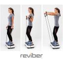 Reviber Vibrācijas plāksne RV-VISL-MO/1.1, 99 intensitātes līmeņi, 3 masāžas režīmi, maksimālais svars 150 kg