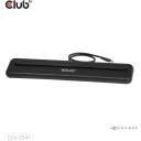 Club3D dokkimisjaam CSV-2541 12-in-1, 2x HDMI, 1x DisplayPort, 3x USB Type-A, 1x USB Type-C, RJ45, kaardilugeja, 3.5mm heli, 100W