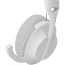 White Shark Belaidės žaidimų ausinės FALCON WHITE/GREY, 175g, 40mm, 121dB, 30&Omega;, 20-20000Hz, 2 garsiakalbiai, 1.5m laidas