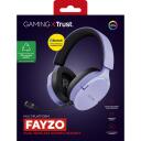 Trust austiņas GXT 491P FAYZO, 20 - 20000 Hz, 50 mm, 1.2 m kabelis, Bluetooth, 22 h akumulatora darbības laiks, 290 g